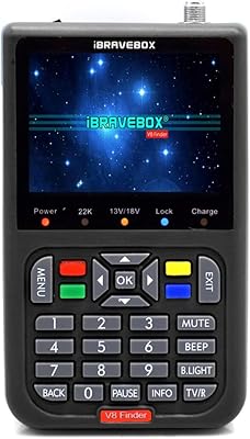 Détecteur de satellite numérique v8 finder avec écran lcd numérique de 3,5 pouces