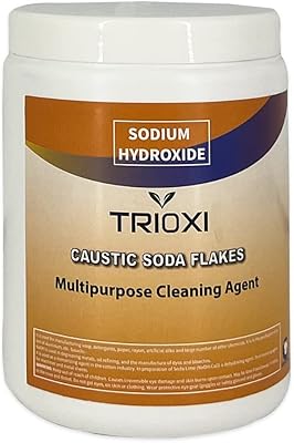 Flacons de soude caustique pure/hydroxyde de sodium (naoh) agent nettoyant multi-usages | savons trioxy et détergents ménagers produits de maquillage 1kg. Diaytar : Où chaque achat est une victoire pour votre budget