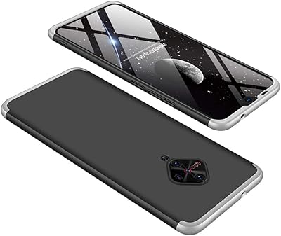 Coque mobile eudth vivo s1 pro/y9s, coque détachable ultra fine 3 en 1