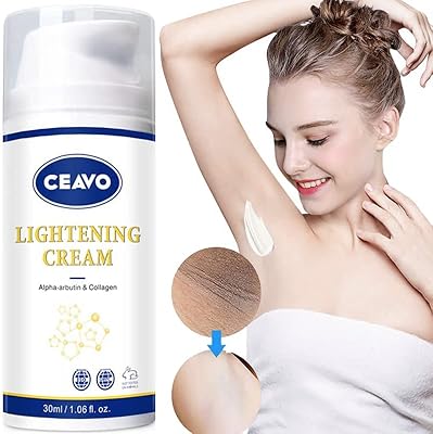 Crème éclaircissante ceavo pour zones sombres - aisselles, genoux, coudes, ligne de bikini
