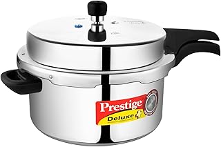 Autocuiseur prestige deluxe plus en aluminium, 7,5 litres, argent - mpd10703