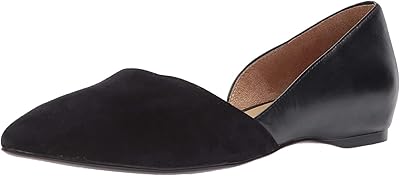 Chaussures plates à bout pointu samantha pour femme, bleu, 40 eu
