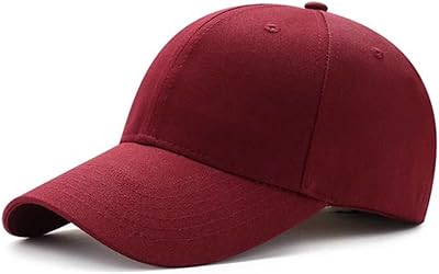 Casquette de baseball en forme de bec de canard, chapeau de soleil en coton de couleur unie pour hommes et femmes, casquette de baseball d'extérieur avec boucle réglable en laiton, taille 54-62 cm, 18 couleurs. Diaytar : L'intelligence commerciale au service du client