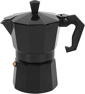 Pot moka, 300ml, capacité de 6 tasses, machine à expresso en aluminium, tasse
