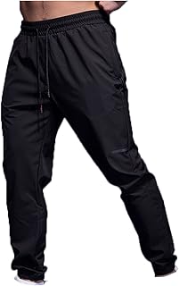 Pantalons de survêtement à jambes larges pour hommes d'entraînement fitness