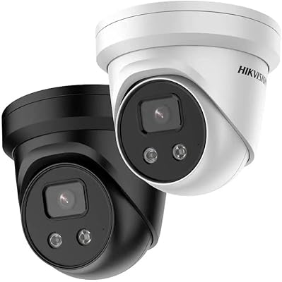 Caméra fixe hikvision 8mp acusense 2,8 mm (alarme intrusion avec vision infrarouge)