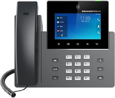Vidéophone ip grandstream gxv3350 networks avec écran tactile couleur 5 pouces