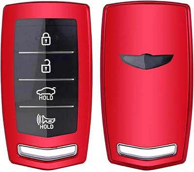 Housse de protection pour clé télécommande horand en tpu pour hyundai 2017-2020 genesis