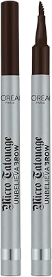 Crayon à sourcils enblevedaro micro tatouage de l'oréal paris, 109 ébène