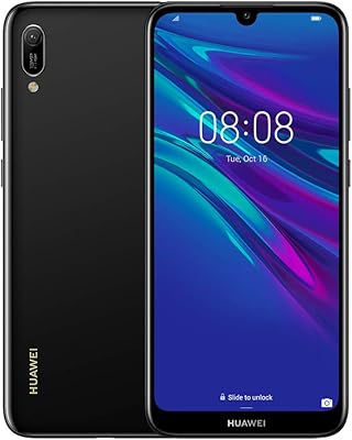 Huawei y6 (2019) smartphone sim unique 32 go débloqué en usine 4g/lte (noir
