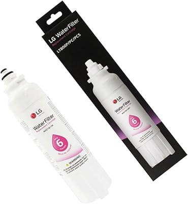 Filtre à eau d'origine pour réfrigérateur lg lt800p pour modèle adq73613401-s