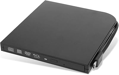Lecteur dvd blu-ray externe portable à double interface usb3.0 type c auto slim