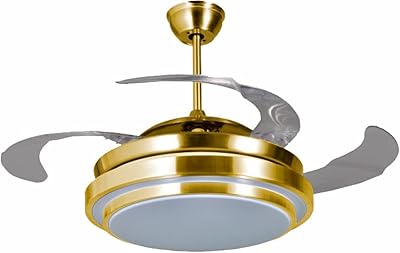 Plafonnier led modi 220 volts avec ventilateur réglable 3 couleurs changeantes avec télécommande