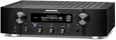 Haut-parleur hi-fi stéréo compact marantz pm7000n prend en charge les sources numériques