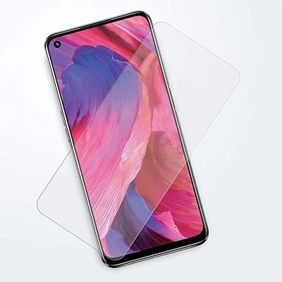 Protecteur d'écran en verre trempé compatible avec le protecteur transparent oppo