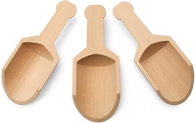 Pelles en bois de 4" | 15 mini pelles non finies