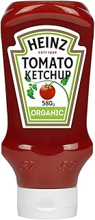 Ketchup aux tomates naturel heinztm, bouteille pressable de haut en bas, 580 g