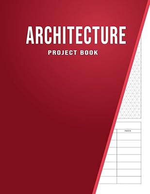 Cahier de projets d'architecture : carnet de bord pour architectes ou amateurs d'architecture en édition rouge | 120 pages pour collecter différents projets, budgets et délais. Commandez malin, vivez mieux avec Diaytar