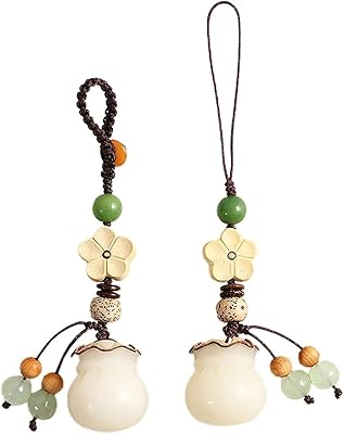 Porte-clés feng shui - elecdon 2 pièces rétro chinois bodhi sac d'argent pendentif porte-clés breloques de téléphone sacs de ceinture accessoires de voiture pour la bonne chance. Achetez en toute sérénité sur Diaytar