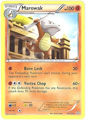 Pokemon - marowak (61) - bw - dragons exaltés