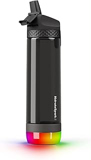 Bouteille d'eau intelligente hydrate spark tritan plastic pro, suit la consommation d'eau