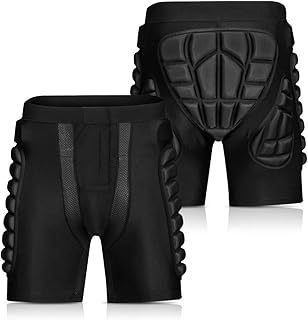 Short de protection rembourré - ekam unisexe antichoc sportswear outdoor antichoc gear