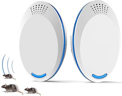 Répulsif antiparasitaire à ultrasons appareil électronique de lutte pack de 2