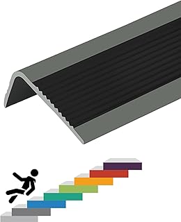 Protecteur de bord d'escalier bande protection en caoutchouc antidérapante imperméable pour adhésif la maison
