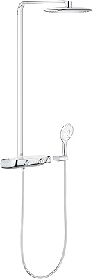 Système de douche grohe 360 ​​​​mm avec accessoires de salle de bain mitigeur