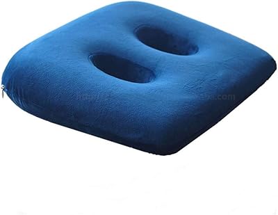 2 oreillers orthopédiques en mousse à mémoire de forme avec 2 trous pour les fesses, le bas du dos, les tendons des ischio-jambiers, les hanches, la rotation ichléaire. Faites-vous plaisir sans culpabiliser avec Diaytar