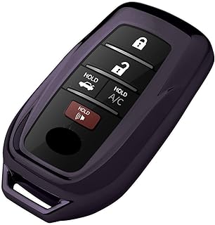 Housse de protection pour clé de voiture tokalin toyota en polyuréthane thermique souple