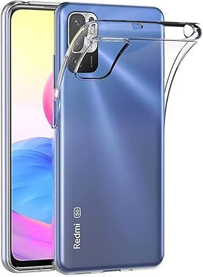 Coque arrière transparente absorbant les chocs en gel tpu flexible et caoutchouté