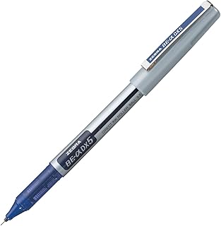 Stylo roller fin 0,5 mm, ligne fine 0,3 mm, recharge bleue, 10 pièces