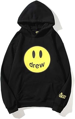 Veste hip hop drew house smiley face pour hommes pangolo, veste mode bieber