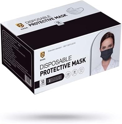 Masque protecteur jetable dada à 3 couches. couleur de vente chaude, masque facial