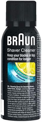Spray nettoyant pour rasage braun, parfum rafraîchissant citron, 100 ml