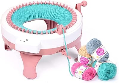 Machine à tricoter en laine tricotée à la main pour pull, bonnet, chaussettes
