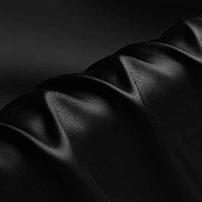 Le tissu charmeuse 100% pure soie de couleur unie prédécoupé 1 mètre
