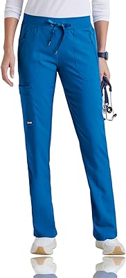 Pantalon barco effet anatomique gris pour femme 7228 - m tall blue