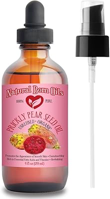 Huile de graines de figue de barbarie natural born oils. 4oz. 100% pure.