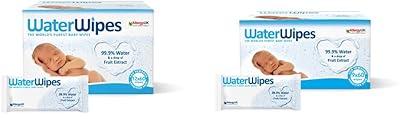Lingettes à l'eau mega value box pour bébé paquet de 12