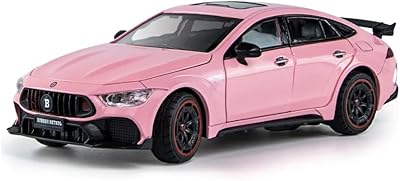 Voiture jouet moulée sous pression mercedes brabus gta amg échelle 1:24 en alliage