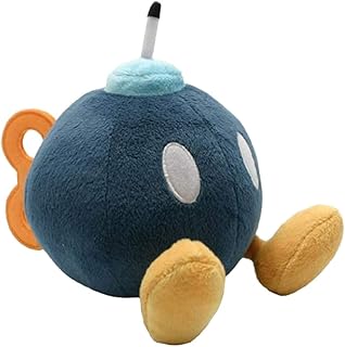 Poupée en peluche bob omb sunny sous licence officielle super mario ac16, multicolore