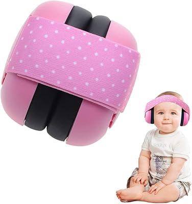 Protecteurs d'oreilles pour bébé rose, casque antibruit pour le sommeil, cache-oreilles, insonorisation d'avion, protection silencieuse pour bébés et tout-petits de 12 à 36 mois. Diaytar Sénégal : Le plaisir d'acheter sans se priver