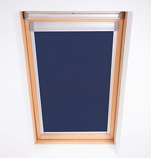 Store de lucarne m4a pour toit occultant pour fenêtres dextra, bleu foncé