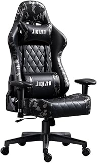 Chaise de jeu ventilée en cuir pvc au design ergonomique et rotatif adaptée