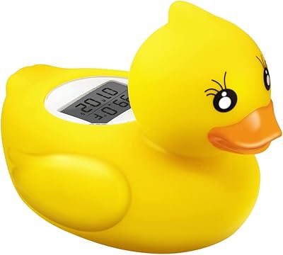 Thermomètre pour bébé lozafot bain et chambre de bébé alarme