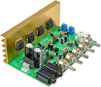 Carte d'amplificateur audio quul amplificateur de puissance de réverbération numérique hifi 100 w préampli audio amplification arrière avec contrôle de tonalité. Diaytar : Parce que bien acheter, c'est économiser