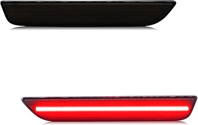 Feux arrière shinefit full led pour mustang 2010-2014, lentilles fumées