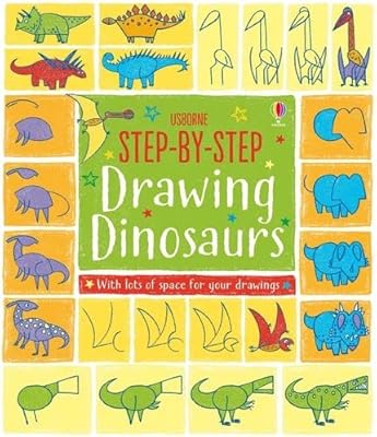 Dessiner des dinosaures étape
